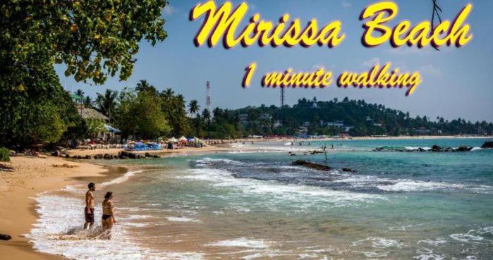 Thusara Guesthouse Мириса Екстериор снимка